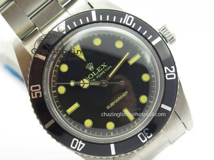 1223 Vintage 1680 Submariner No Date SS Black Dial On SS Bracelet A Timeless 3853